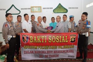 Sambut HUT Bhayangkara ke-80, Propam Polrestabes Palembang Tebar Kepedulian melalui Bakti Sosial di Yayasan Daarul Aitam